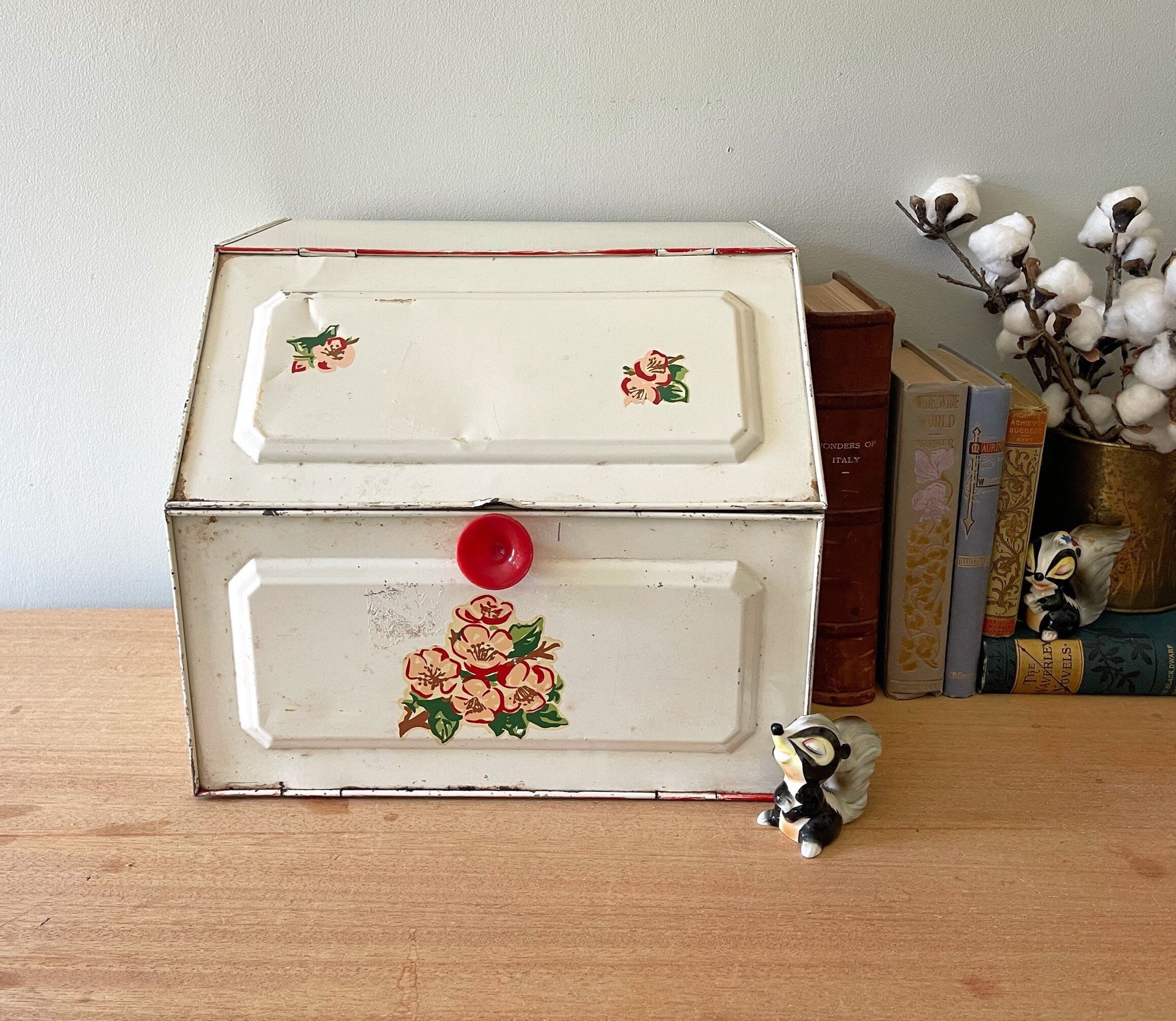 Buy BS Rusty Old BREAD BOX Metal Bread Box All Original, 56 OFF