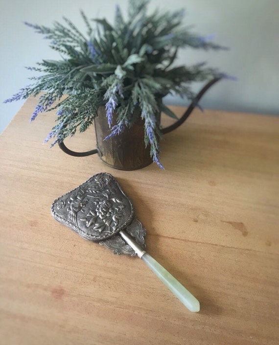 Vintage mirror, vintage hand mirror, vanity mirror