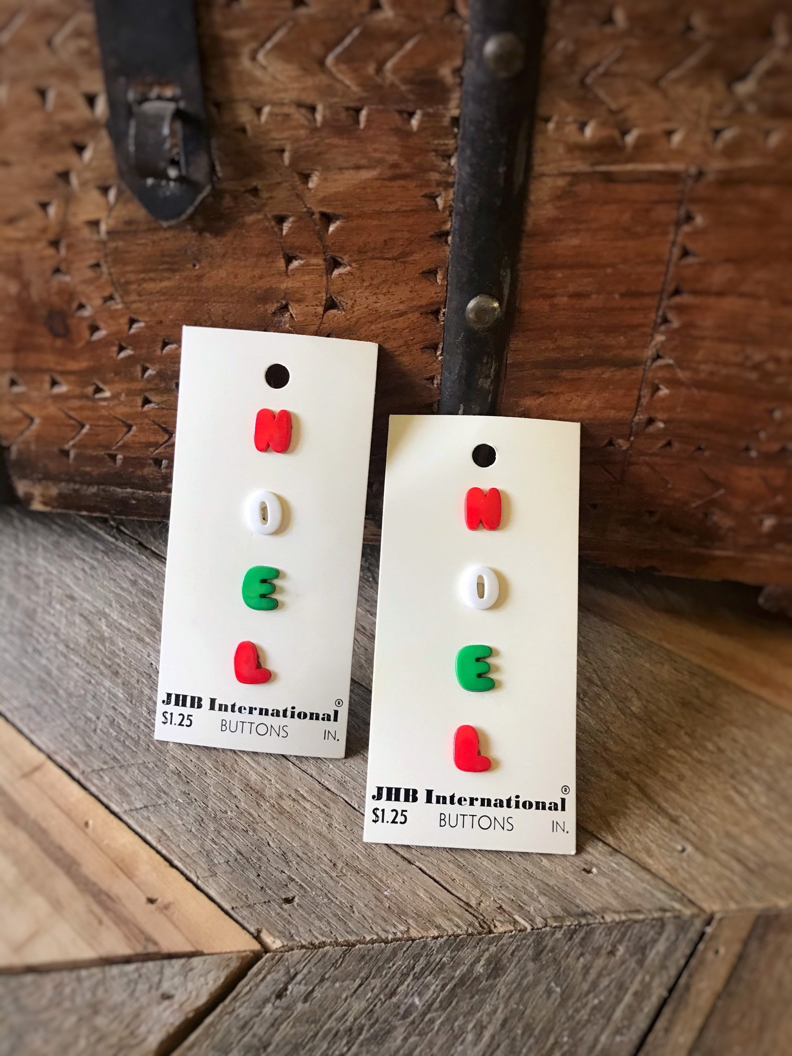 JHB International Buttons Vintage Buttons Vintage Christmas Etsy