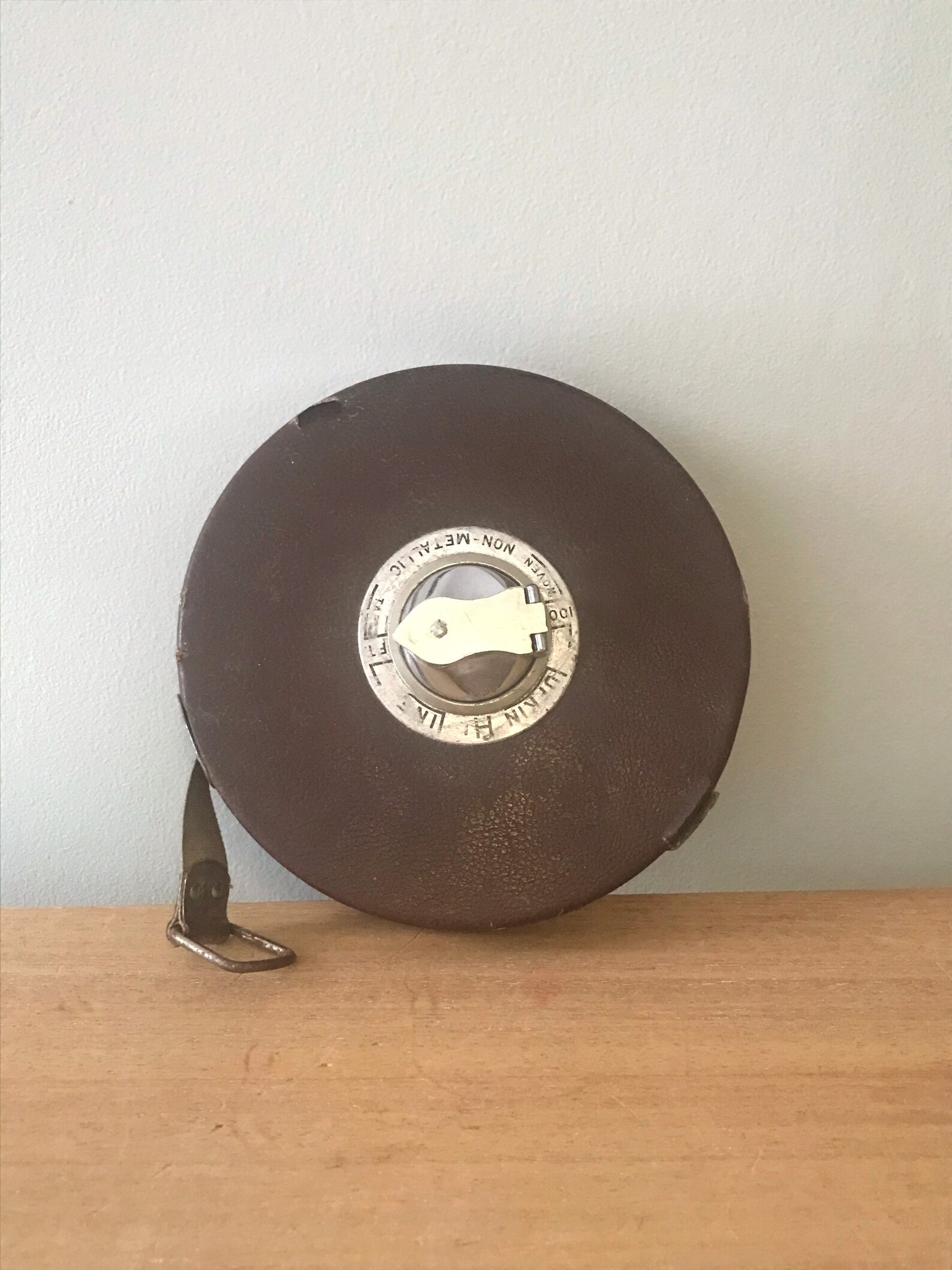 Vintage Tape Measure Vintage Lufkin 100 Ft Non Metallic Woven Etsy