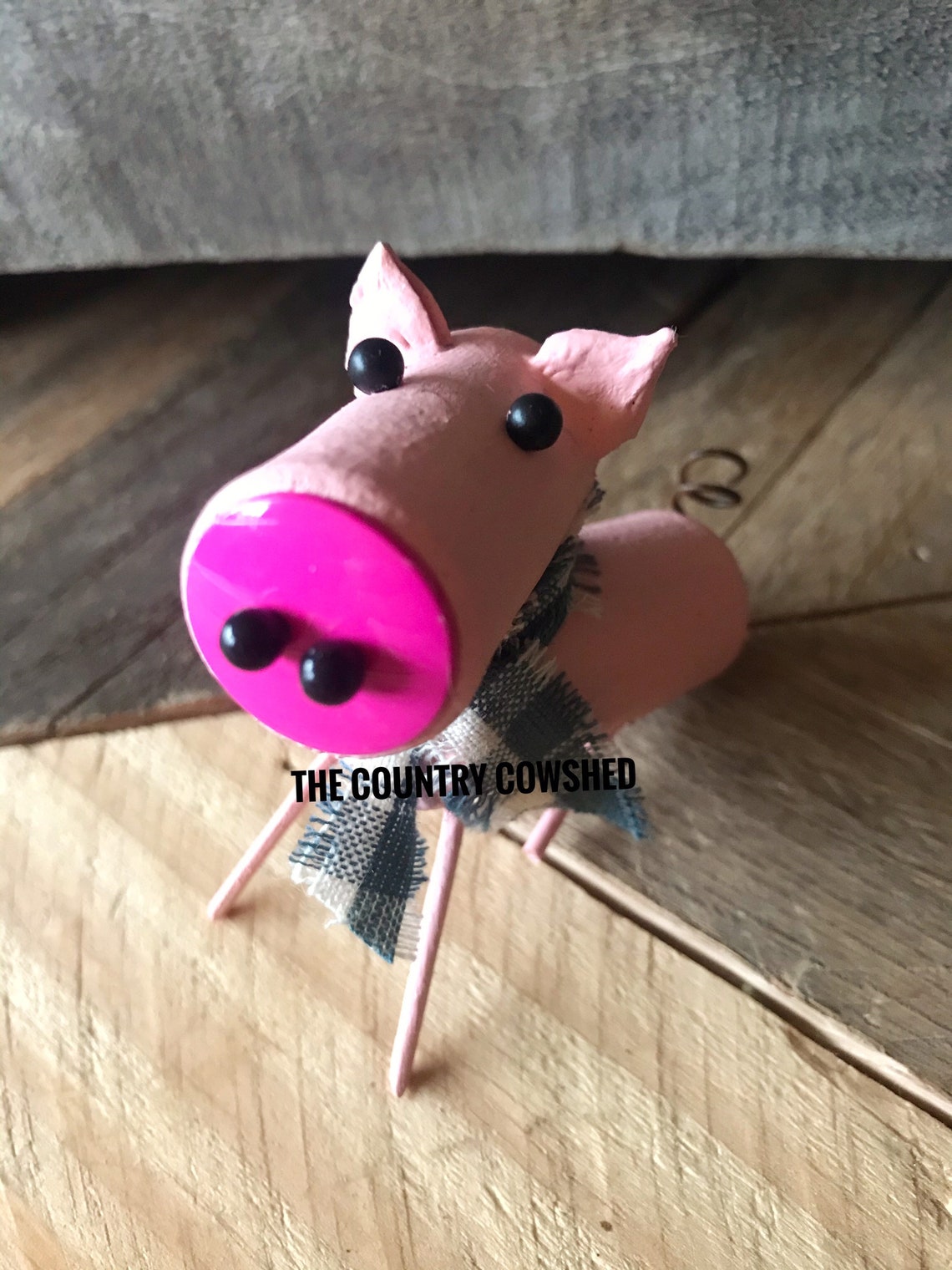 Wine Cork Pig Cork Pig Pig Wine Cork Pig Lover Gift Unique Etsy