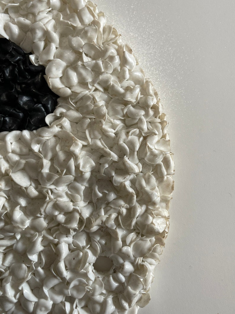 Vintage Melted Plastic Popcorn Wall Vintage Door Decorations Etsy