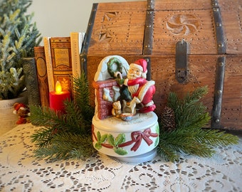 メタルロボットサンタオルゴール - Etsy 日本