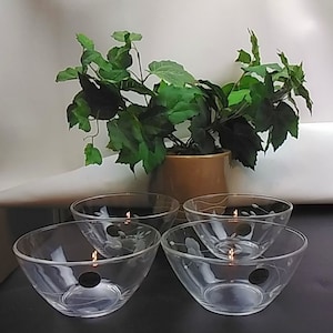 Princess House Glass, &quot;Heritage&quot; - Four (4) Cereal Bowls - NEW