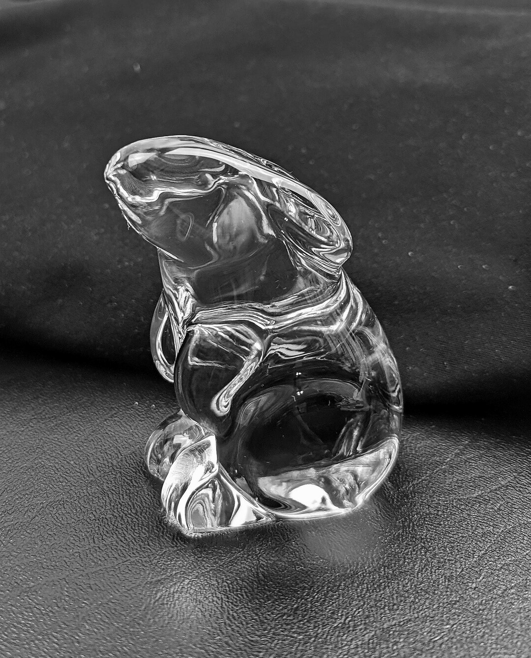 Baccarat Crystal, bunny / Rabbit One 1 Glass Animal Figurine RETIRED - Etsy