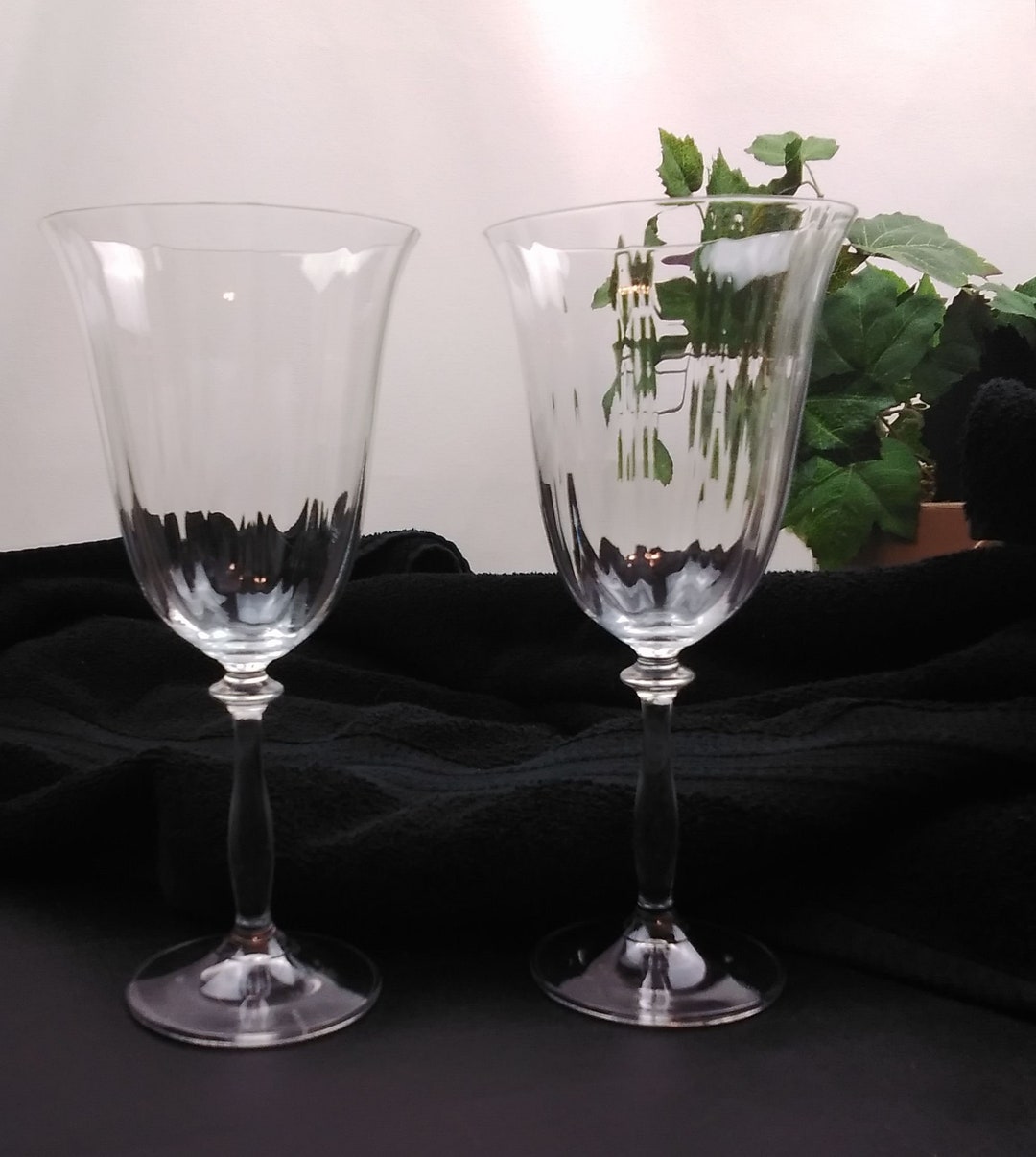 Mikasa Glassware, italian Countryside Two 2 Water Goblets - Etsy