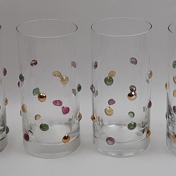 Glass Krosno Glasses Etsy