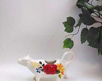 Pioneer Woman China, "Timeless Floral" - One (1) Cow-Shaped Creamer