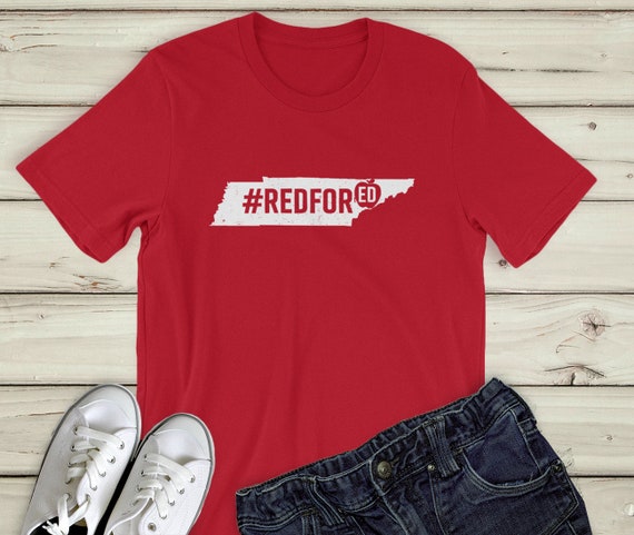 Vintage Red For Ed Shirt Indiana State Teacher Redfored T-Shirt Vintage Red For Ed Shirt Indiana State Teacher Redfored T-Shirt