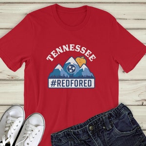 Red for Ed Tennessee Teacher Shirt Unisex : Red for Ed Shirt, TN Teacher Shirt, RedForEd TShirt, Teacher Protest Shirt, Back to School