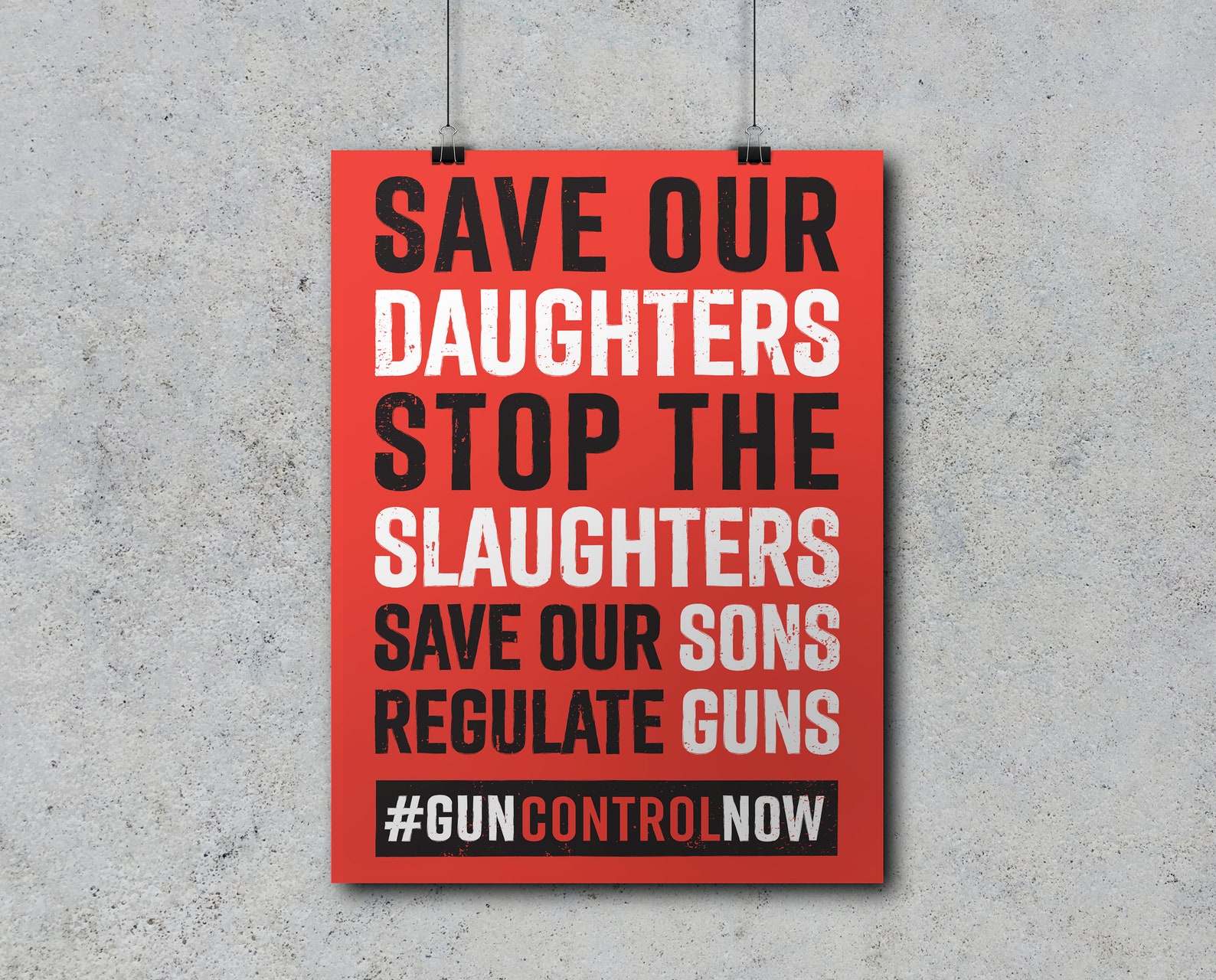 Gun Control Now PRINTABLE Protest Sign : Gun Reform March | Etsy