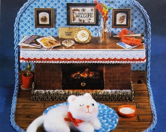 Vintage The Cat About The House Toy Digital Pattern.