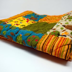 Little Foxes Baby Quilt
