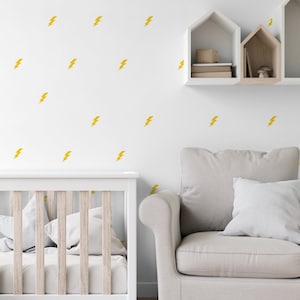 Blitz Wandaufkleber / Kinderzimmer Kunst Superhelden / Superhelden Vinyl Aufkleber / Superhelden Dekor / Kinderzimmer Wanddekor / Superhelden Aufkleber / KOSTENLOSER VERSAND