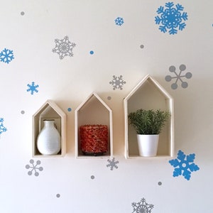 Snowflake Christmas Decals/ Christmas Decor/ Snowflake Decals/ Wall Decal/ Christmas Decal/ Snowflakes/ Christmas Wall Decal/ FREE SHIPPING
