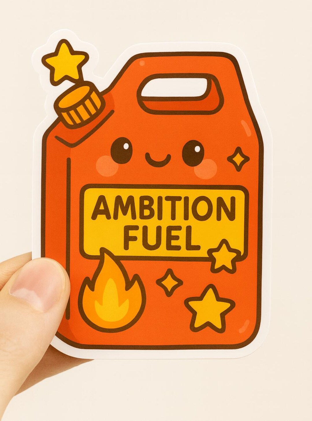 Ambition Sticker Ambition Fuel Sticker – Kawaii Matte Vinyl Decal - Etsy