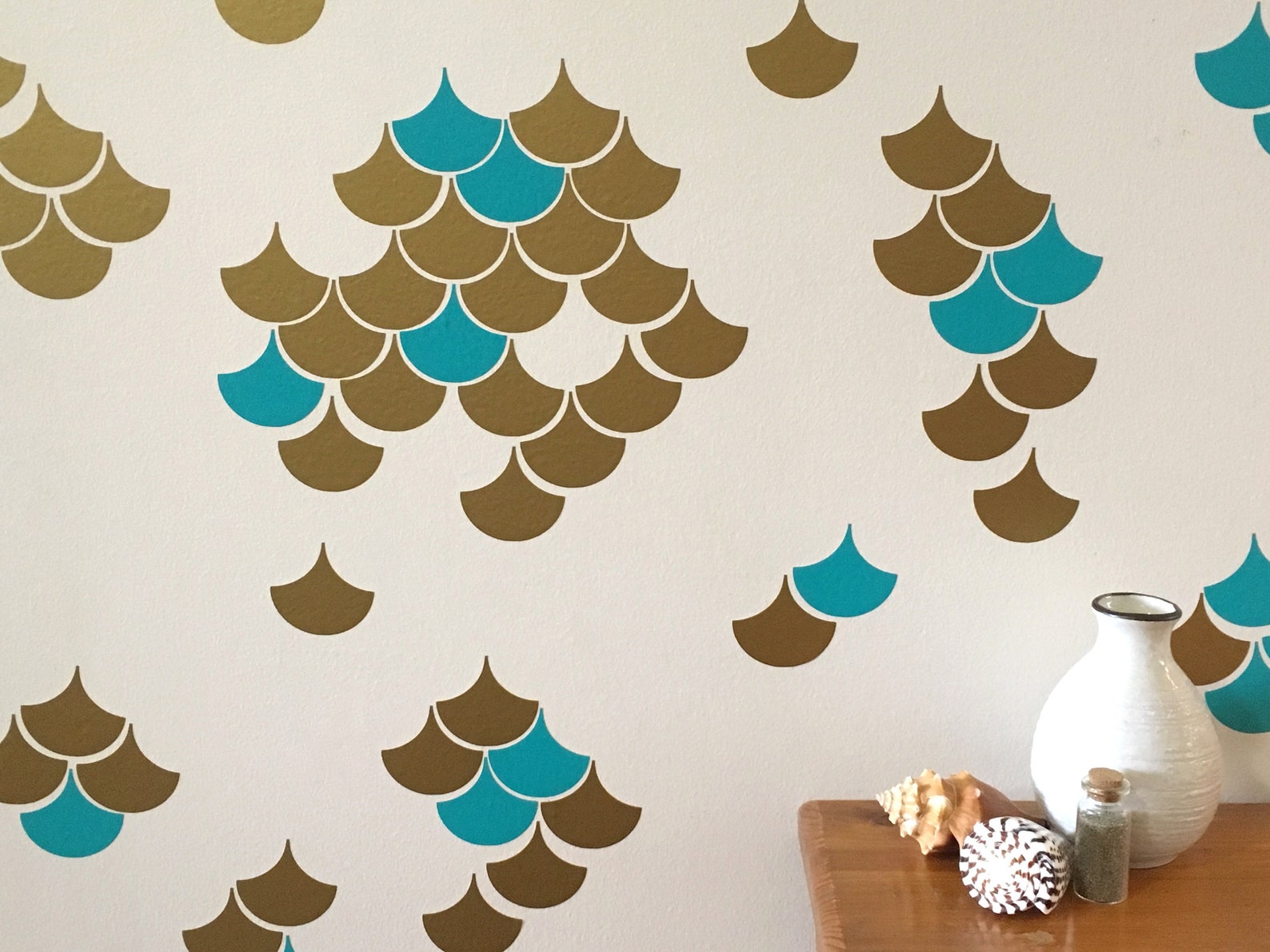 Mermaid Wall Decals/ Mermaid Vinyl Decals/ Nursery Wall Etsy