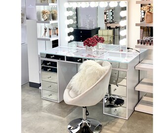 Makeup Vanity Table Over 70 Customizable Or Handmade Options Etsy