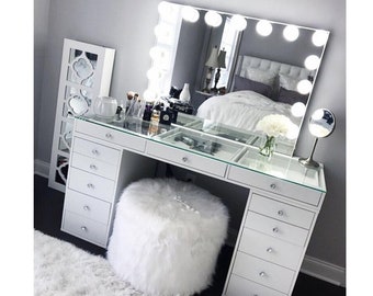 Makeup vanity table | Etsy