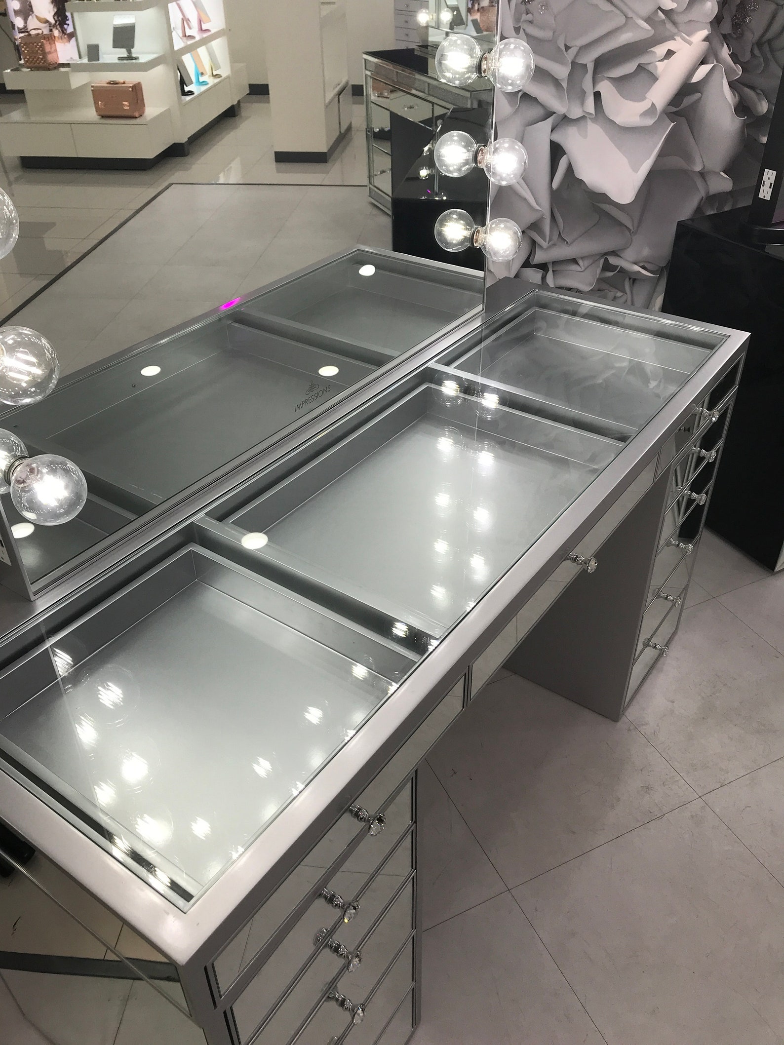 Impressions Vanity Slaystation Pro Premium Mirrored Vanity Etsy
