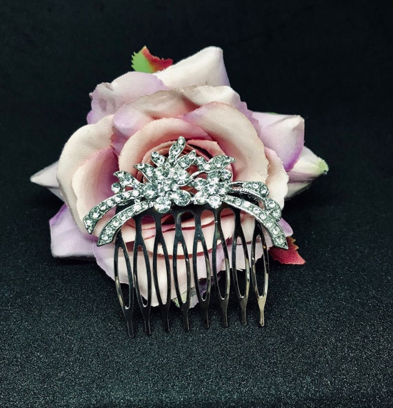 Flower Girl Hair Accessories Wedding Hair Accessories Silver Wedding Comb