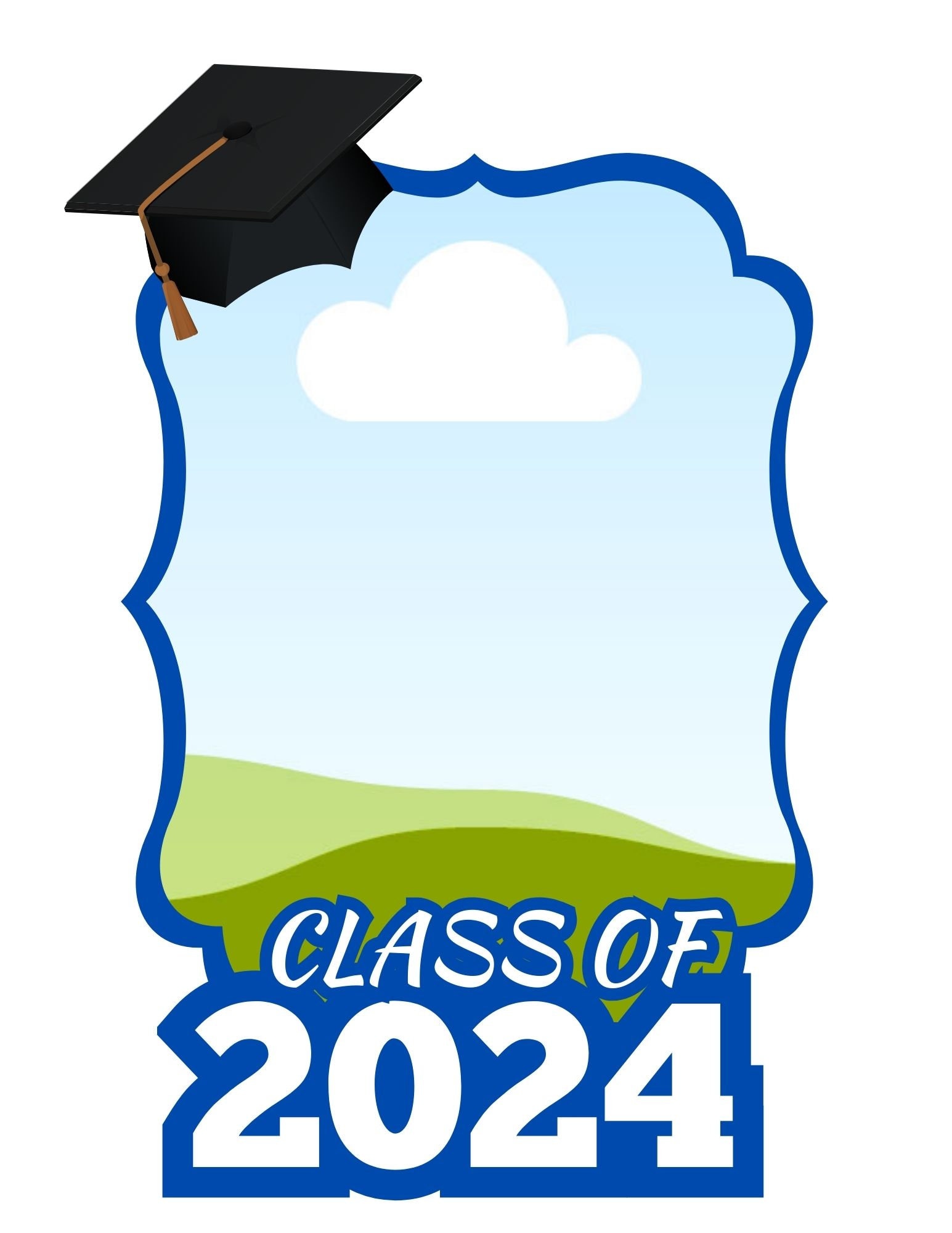 Editable Graduation Fan Canva Only Etsy