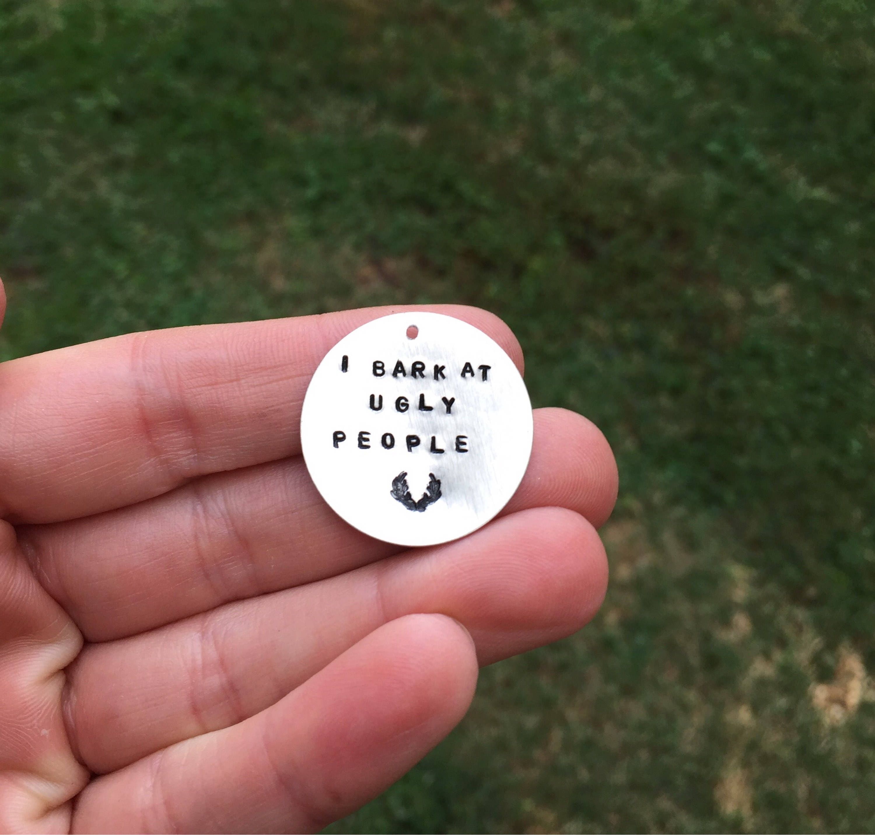 Funny Dog Tag Custom Dog Tag Funny Pet Tag Novelty Pet Tag Dog Etsy