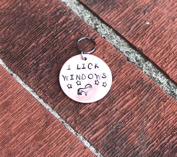 funny dog tags etsy