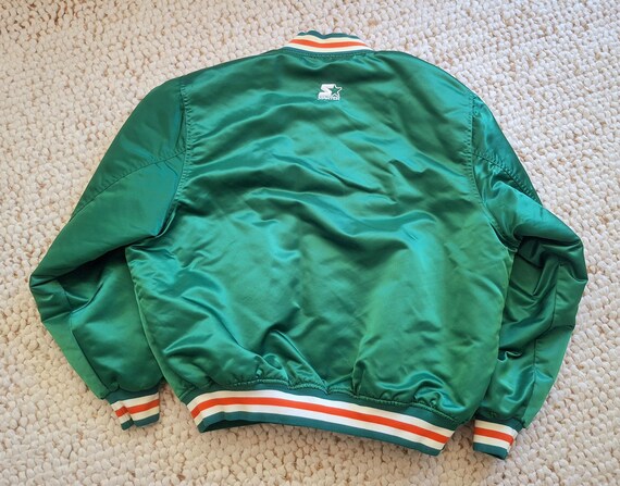University of Hawaii Starter Jacket XL Rare 90s Satin Rainbow University of Hawaii Starter Jacket XL Rare 90s Satin Rainbow