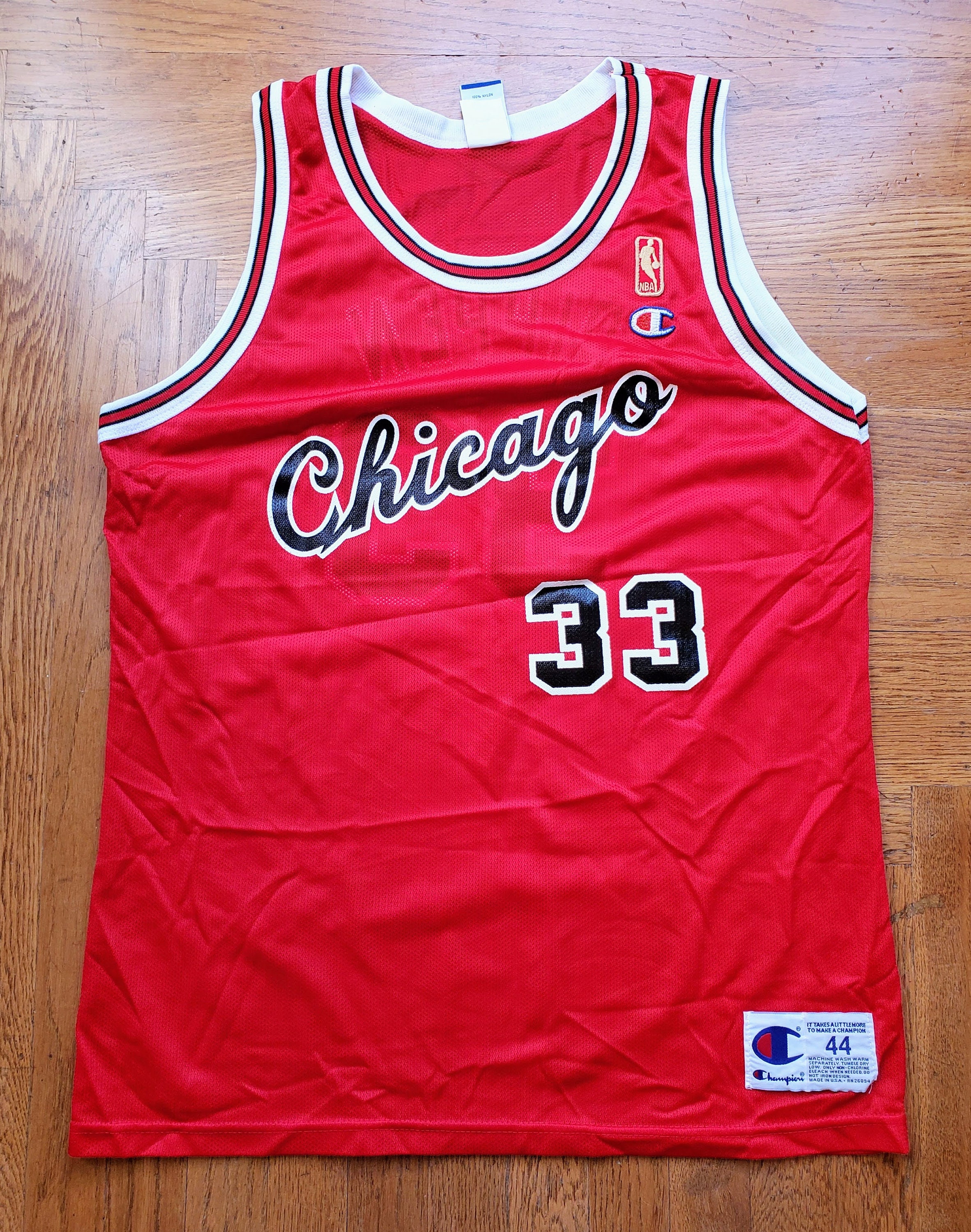 Scottie Pippen Chicago Bulls 33 Nike basketball jersey Sz 52, XL stitched