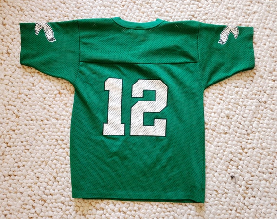 Randall Cunningham Vintage Logo 7 Jersey Philadelphia Eagles 90s NFL Kelly Green Youth Etsy