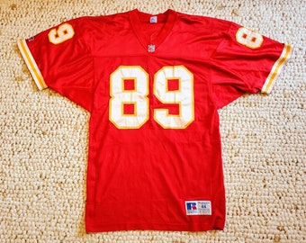 Andre Rison Authentieke Russell Athletic Kansas City Chiefs Jersey 44 Zeldzame NFL-voetbal uit de jaren 90