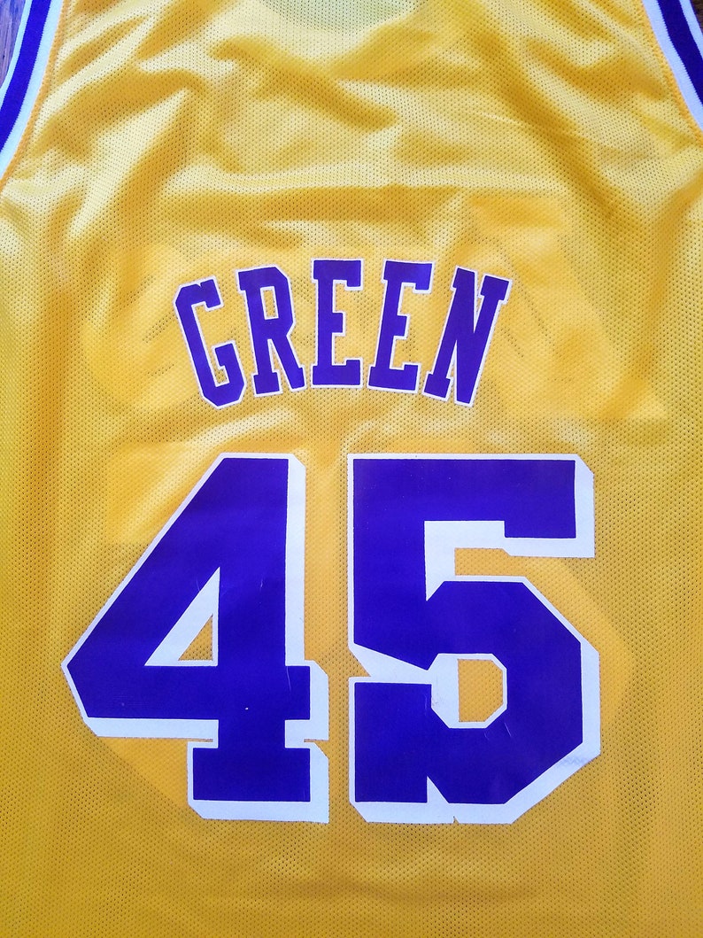 ac green lakers jersey