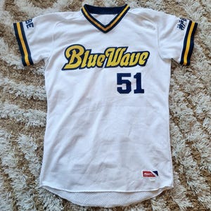 イチローBlue Wave ユニフォーム L 51 値下げ交渉 1991-2000年型 オリックス ブルーウェーブ 51