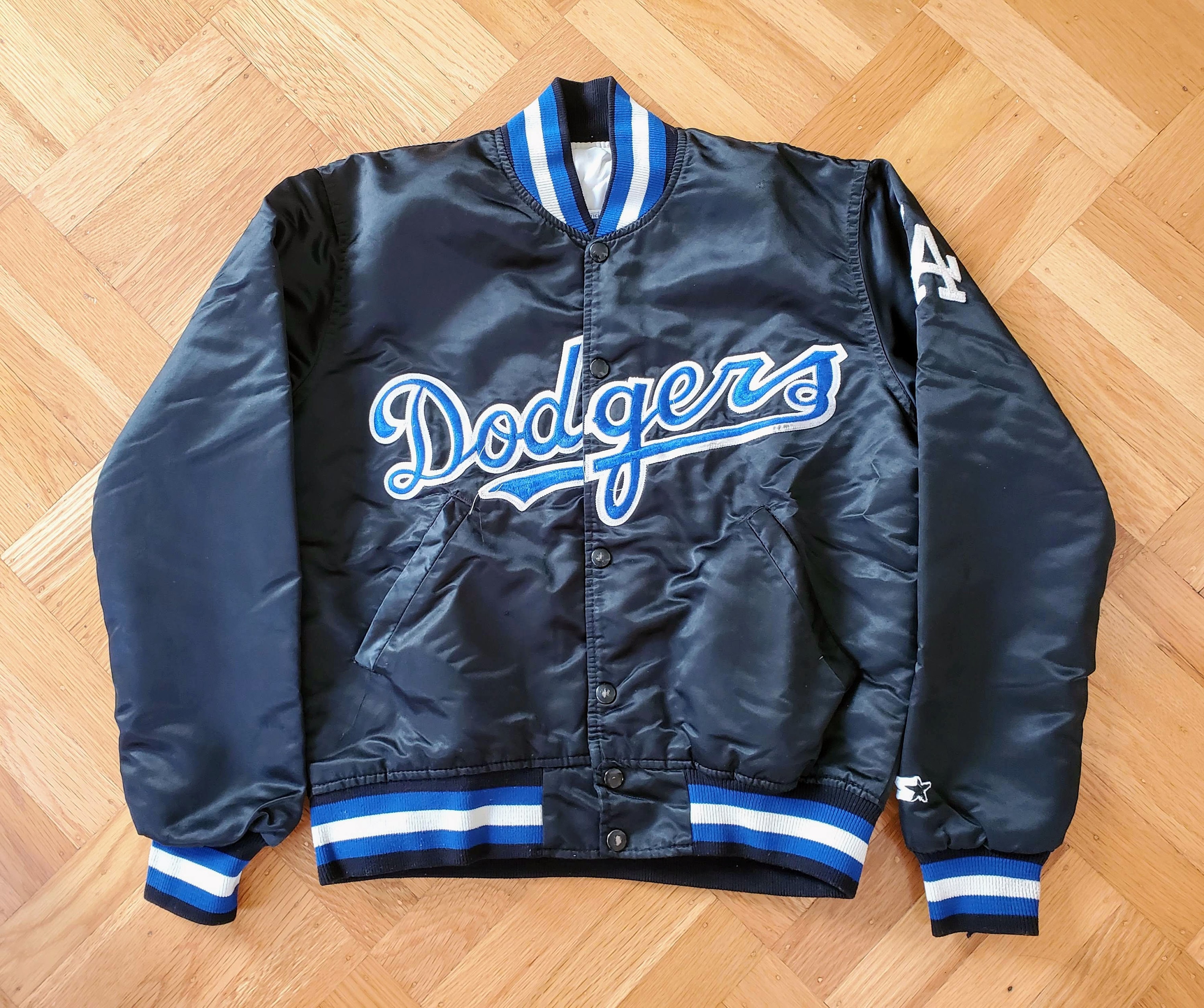 Los Angeles Dodgers Vintage Starter Jacket S Rare 90s Black Los Angeles Dodgers Vintage Starter Jacket S Rare 90s Black