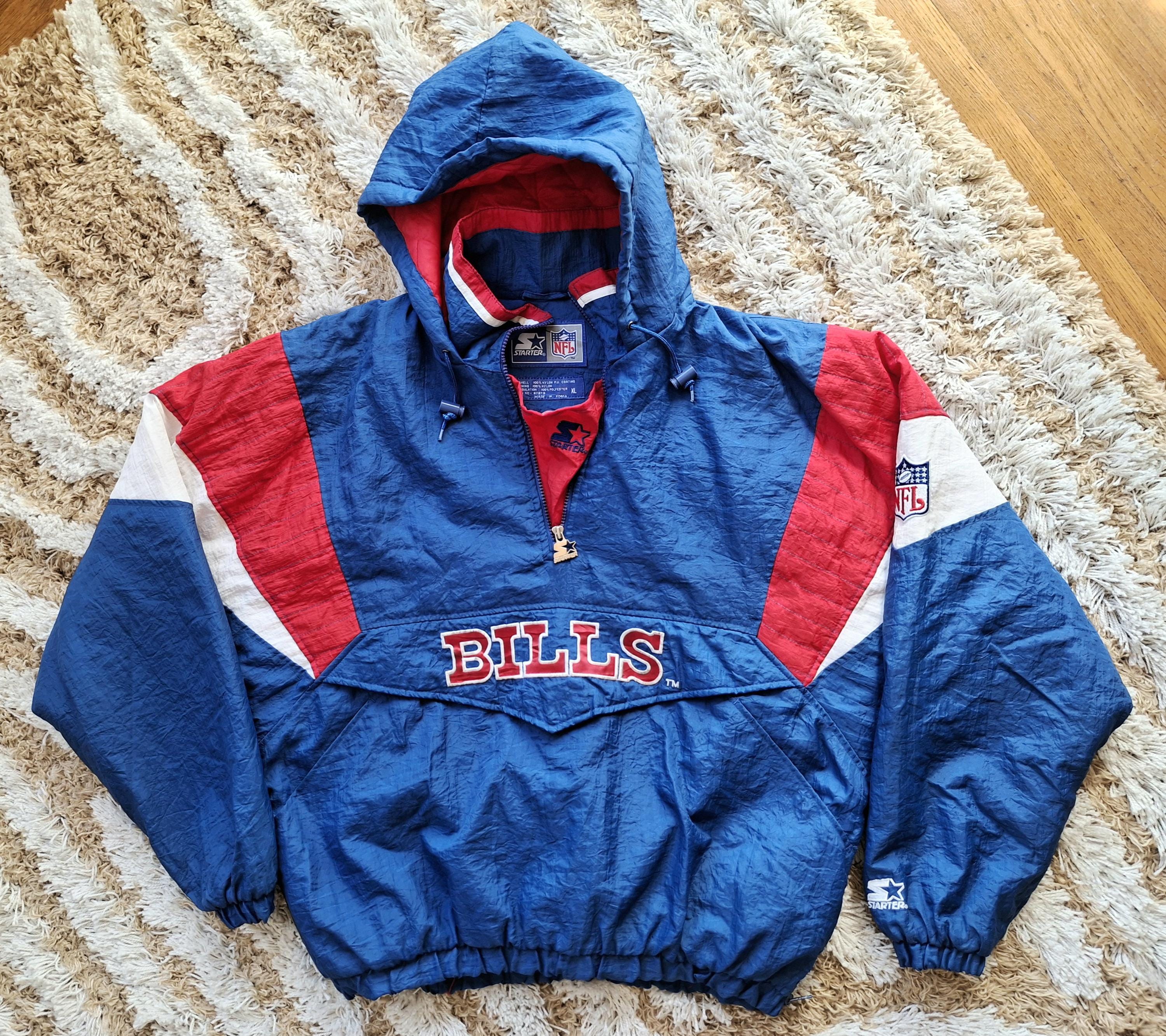 NFL STARTER Buffalo Bills スタジャン Buffalo Bills Vintage Starter Jacket XL Rare 90s NFL - Etsy