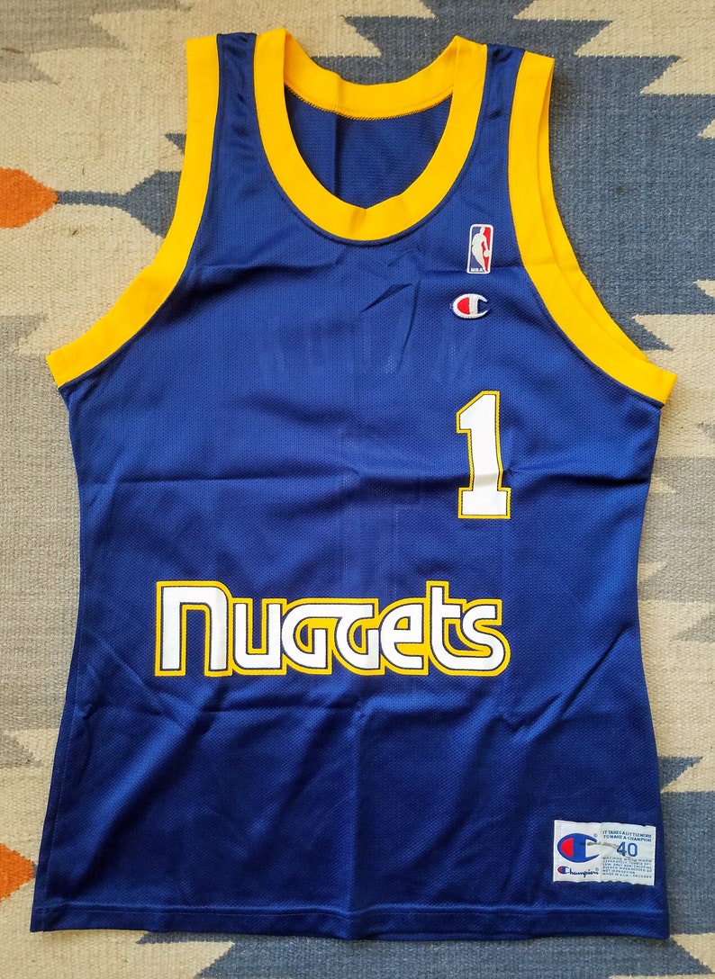 denver nuggets 80s jersey