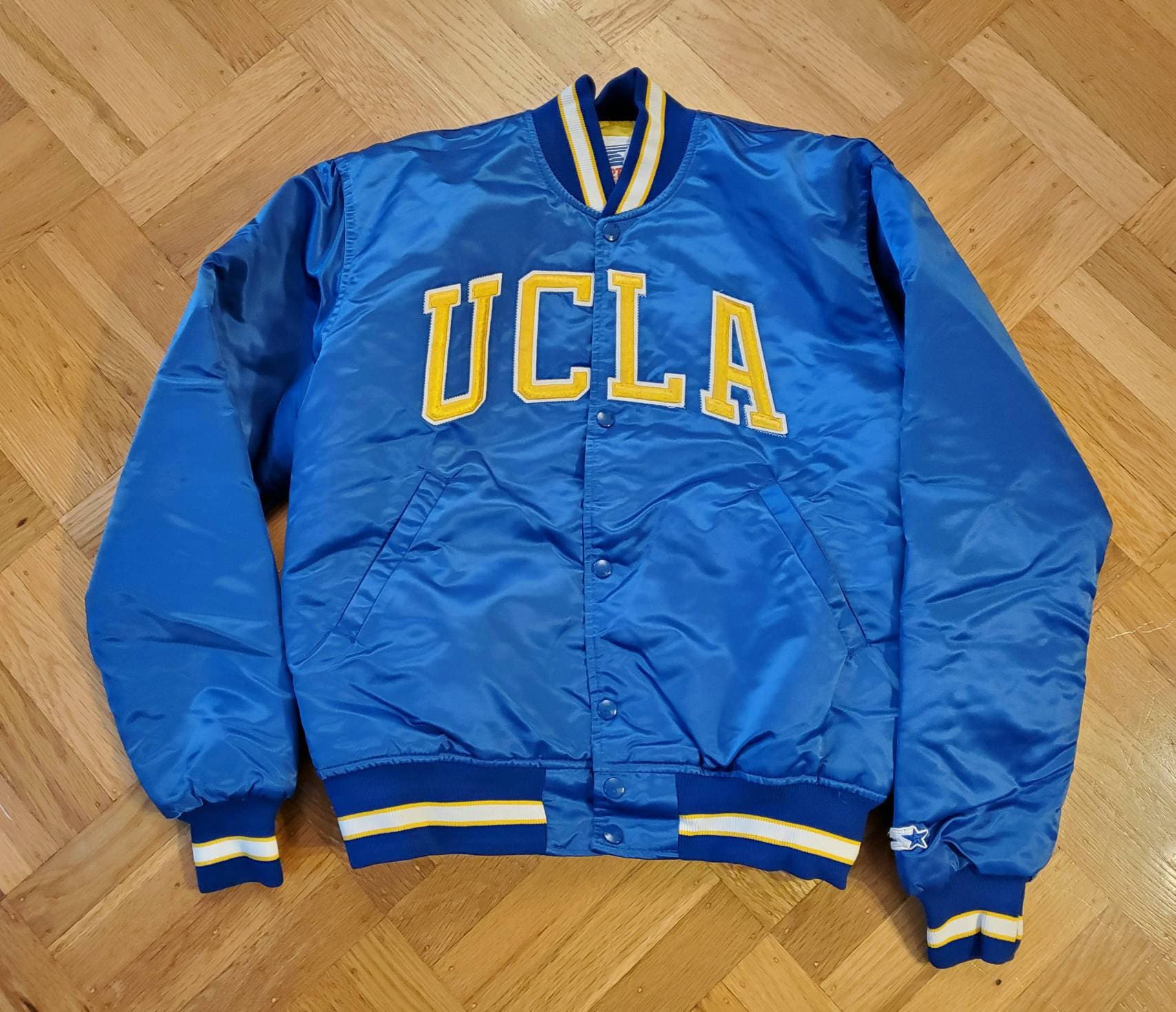 insane vintage UCLA bruins varsity jacket - Depop