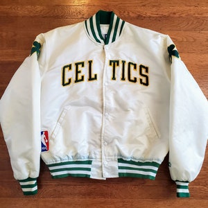 Vintage 1990s Chalk Line Boston Celtics NBA Satin Bomber Jacket / Athl –  LOST BOYS VINTAGE