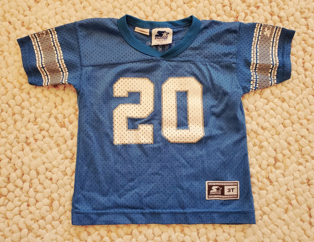 Barry Sanders Vintage Toddler Jersey 3T Detroit Lions Starter 90s NFL