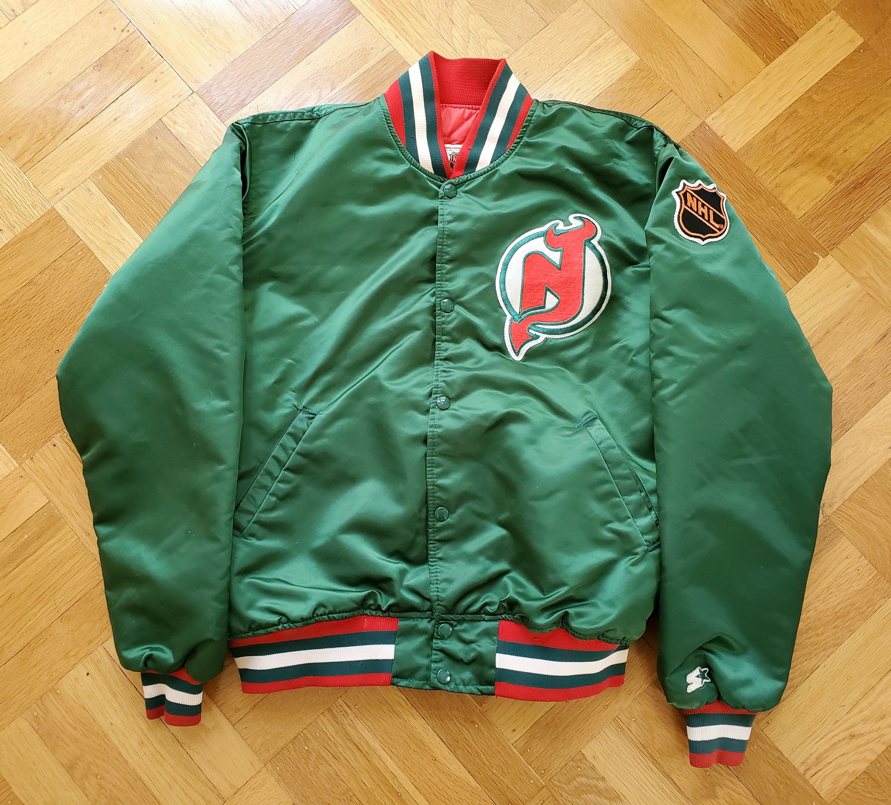 New jersey devils green jacket hot sale