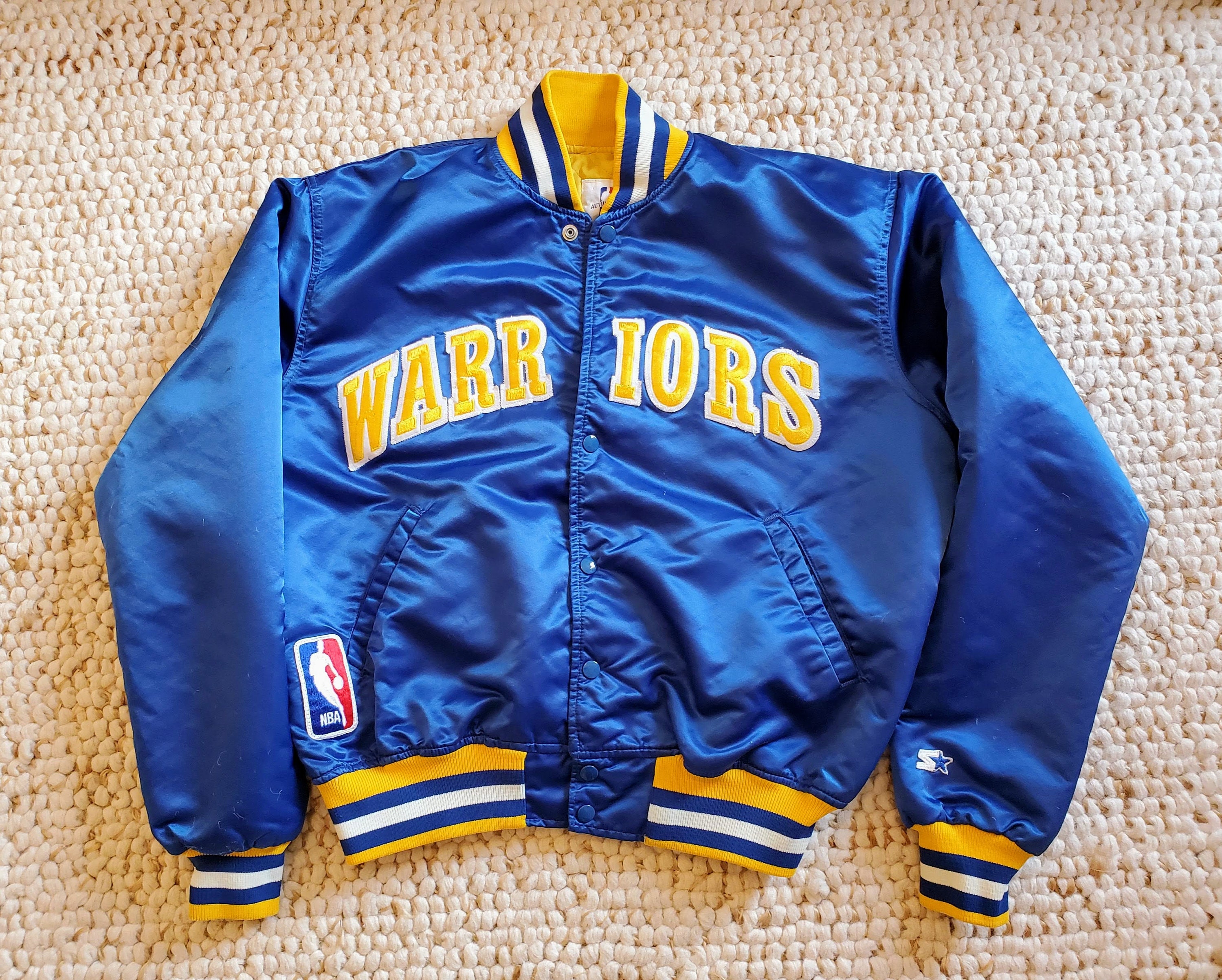 warriors starter jacket