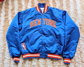 90s STARTER NBA ニューヨーク ニックス サテンジャケット Vintage 1990s New York Knicks Starter Full Zip Jacket XL - Etsy