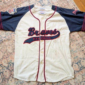 Atlanta Braves Jersey Vintage - Etsy