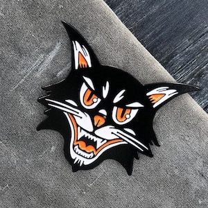 Black Cat Enamel Pin