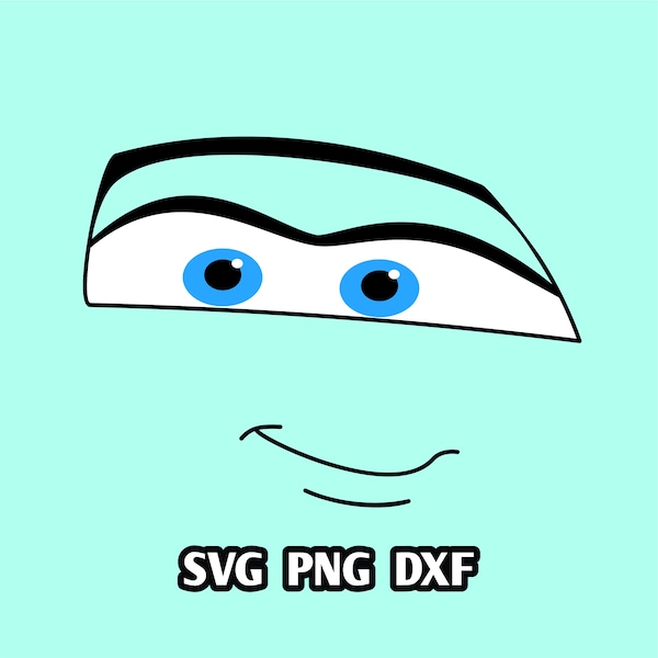 svg car face