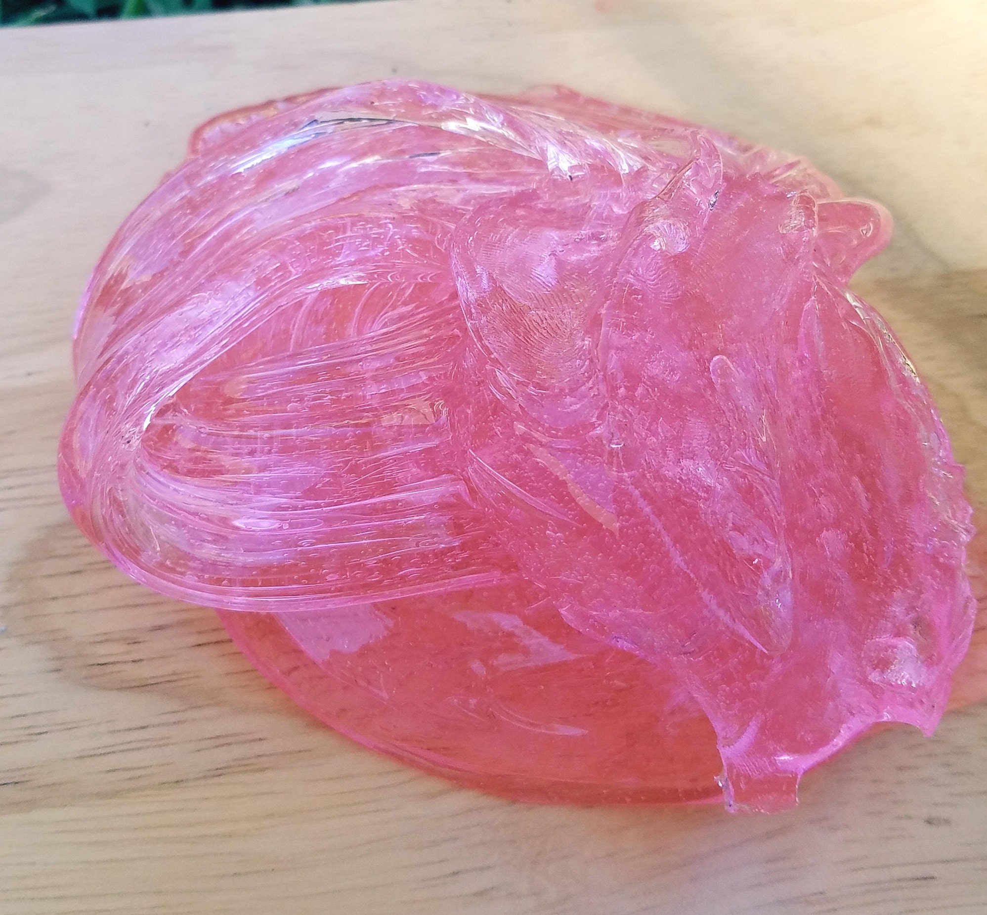 Pink Lemonade Clear Slime/clear slime/fluffy slime/butter Etsy