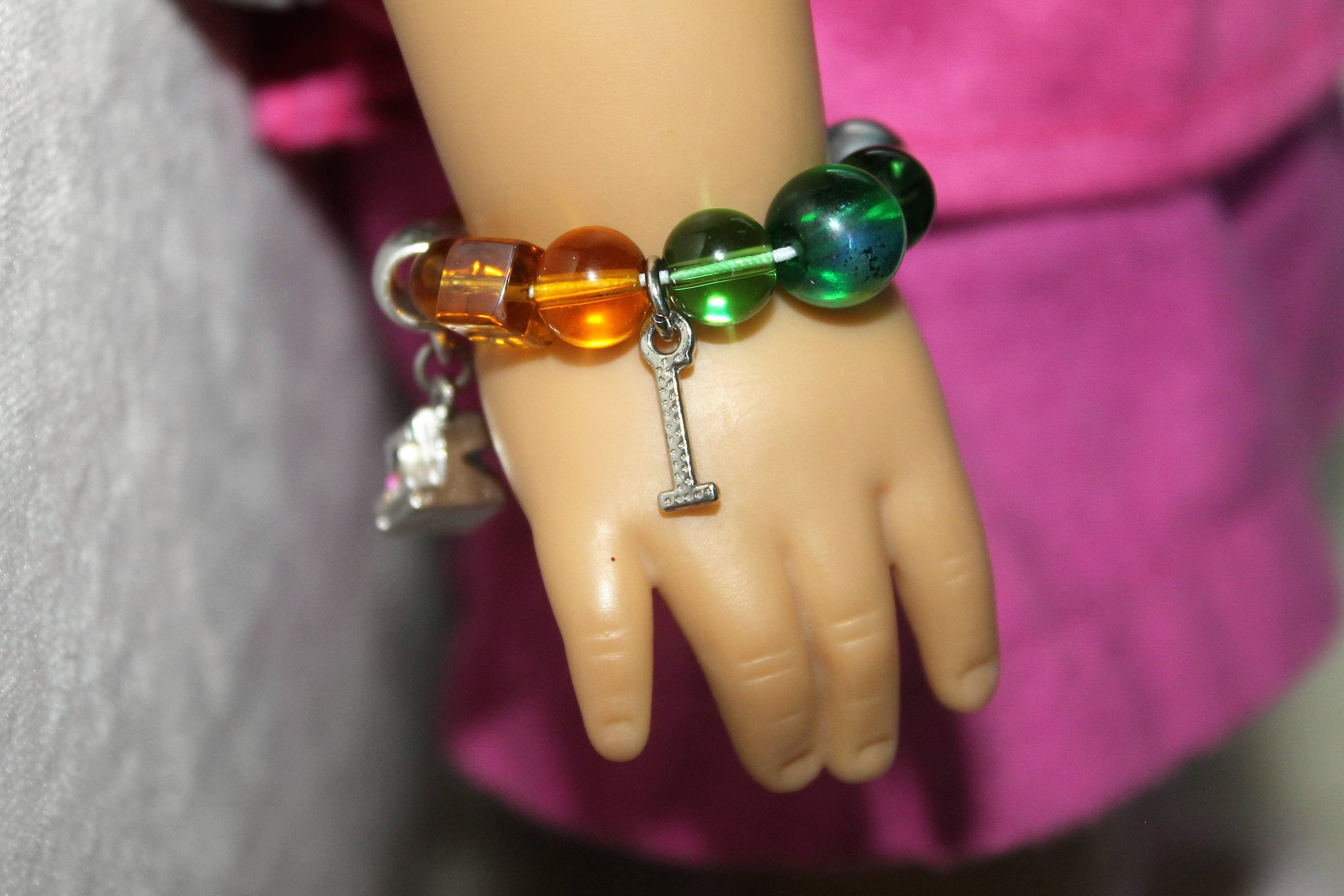 Bracelet Charm 18in Doll or American Girl Lea Clark Etsy