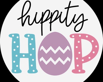 Hippity Hop, Easter Door Hanger DIY