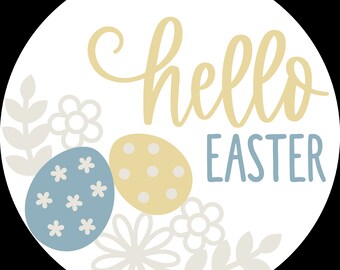 Hello Easter, Easter Door Hanger DIY